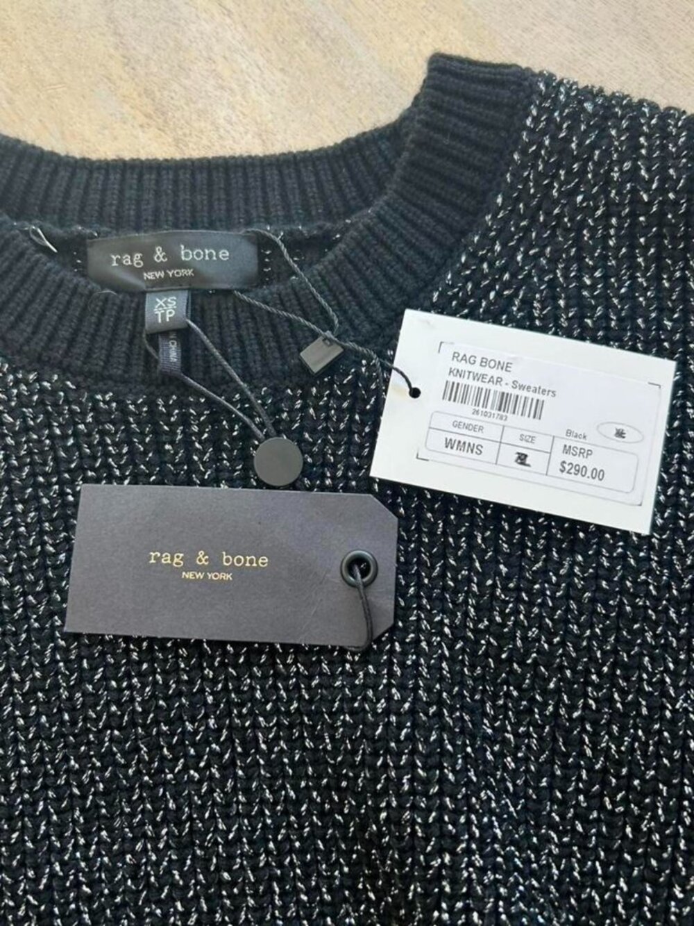RAG & BONE Women's Knitwear Sweater XS - Picture 5 of 9
